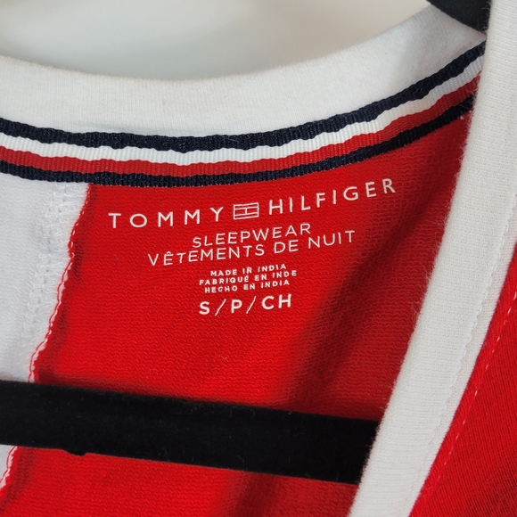 Tommy Hilfiger Cropped Shirt Top Size Small - Picture 4 of 5